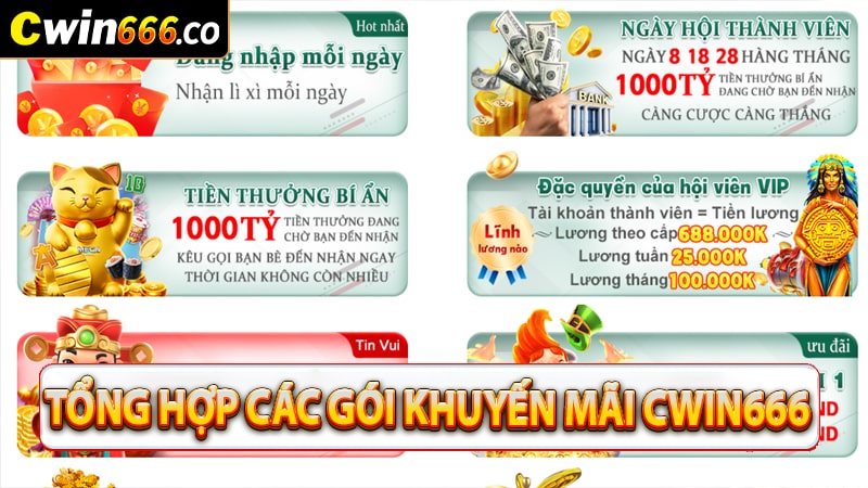 Tổng hợp các chính sách khuyến mãi cwin666 hot nhất lúc này 